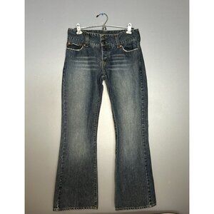 Hollister Vintage 90s Y2K Low Rise Flare Jeans Womens Juniors 9 Vampire Diaries